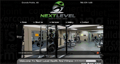 Desktop Screenshot of nextlevelfitness.ca